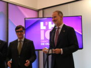 Felip VI diu que l’Hospitalet té un “potencial extraordinari” i que ha de seguir progressant “des de la diversitat”