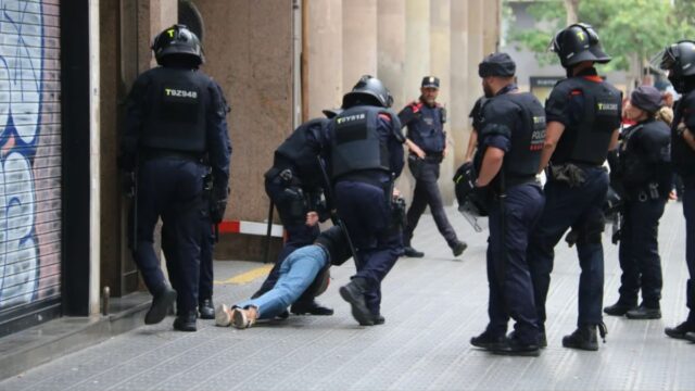 Imatge d'arxiu d'un desnonament a Barcelona / ACN