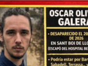 Alarma a Sant Boi: busquen l’Óscar, un jove que s’ha fugat d’un centre de salut mental