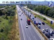 Caos a la C-32 a Sant Boi: un accident talla un carril i provoca llargues cues en direcció Castelldefels