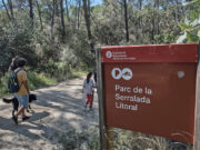 Més de 300.000 visitants anuals al Parc de la Serralada Litoral
